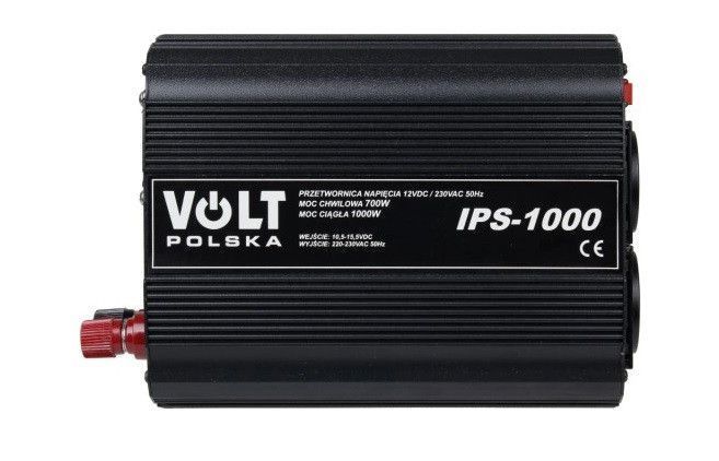 Преобразователь напряжения (инвертор) 12 220 12V / 230V 700/1000 W 11AE0436 фото