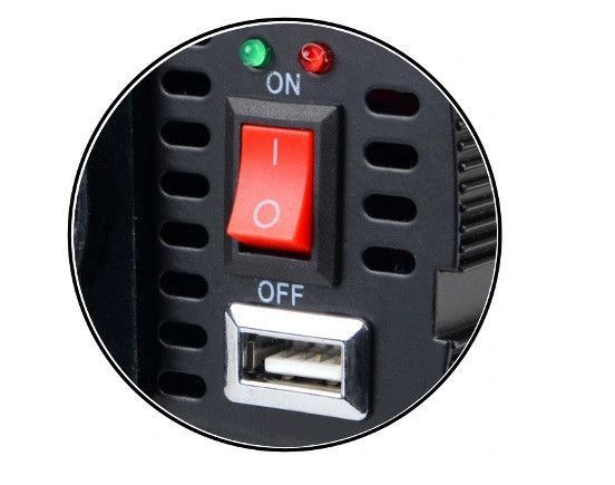 Преобразователь напряжения (инвертор) 24 220 24V 230V 350W 500W 11AE0432 фото