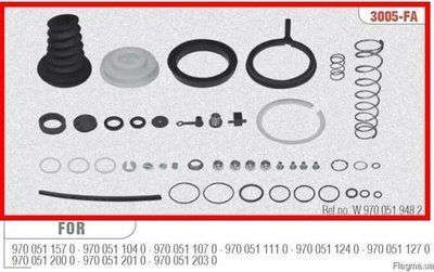 Ремкомплект ПГУ DAF, MAN 3005-FA 9700519482 970051570 9700511040 9700511070 9700511110 3005-FA фото