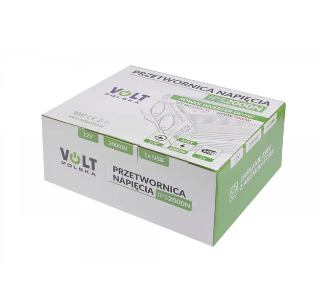 Перетворювач напруги (інвертор) Volt IPS-2000 N 24V/230V 1000/2000W 11AE0441B фото
