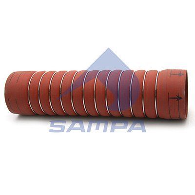 Патрубок интеркуллера DAF 95XF1378391 SILICON 050.334 фото