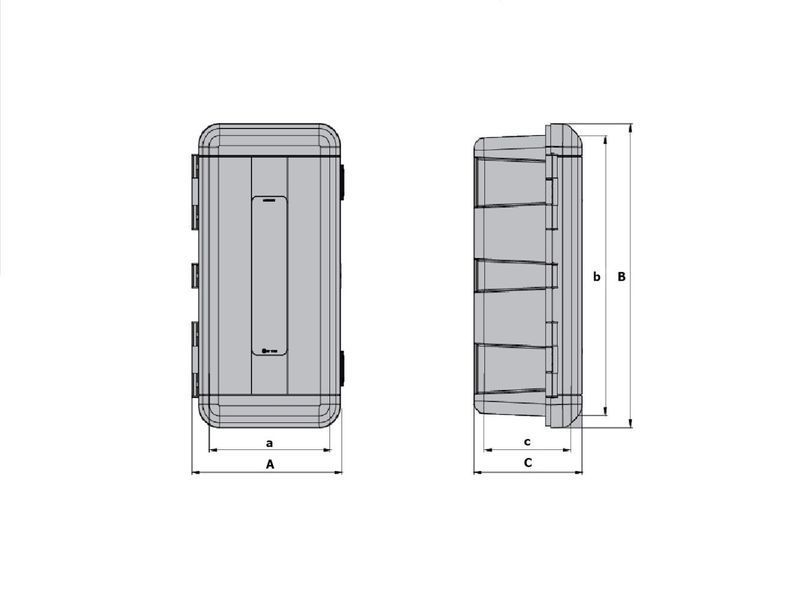 Ящик для огнетушителя Daken Regon, 12 кг 1004112010 фото